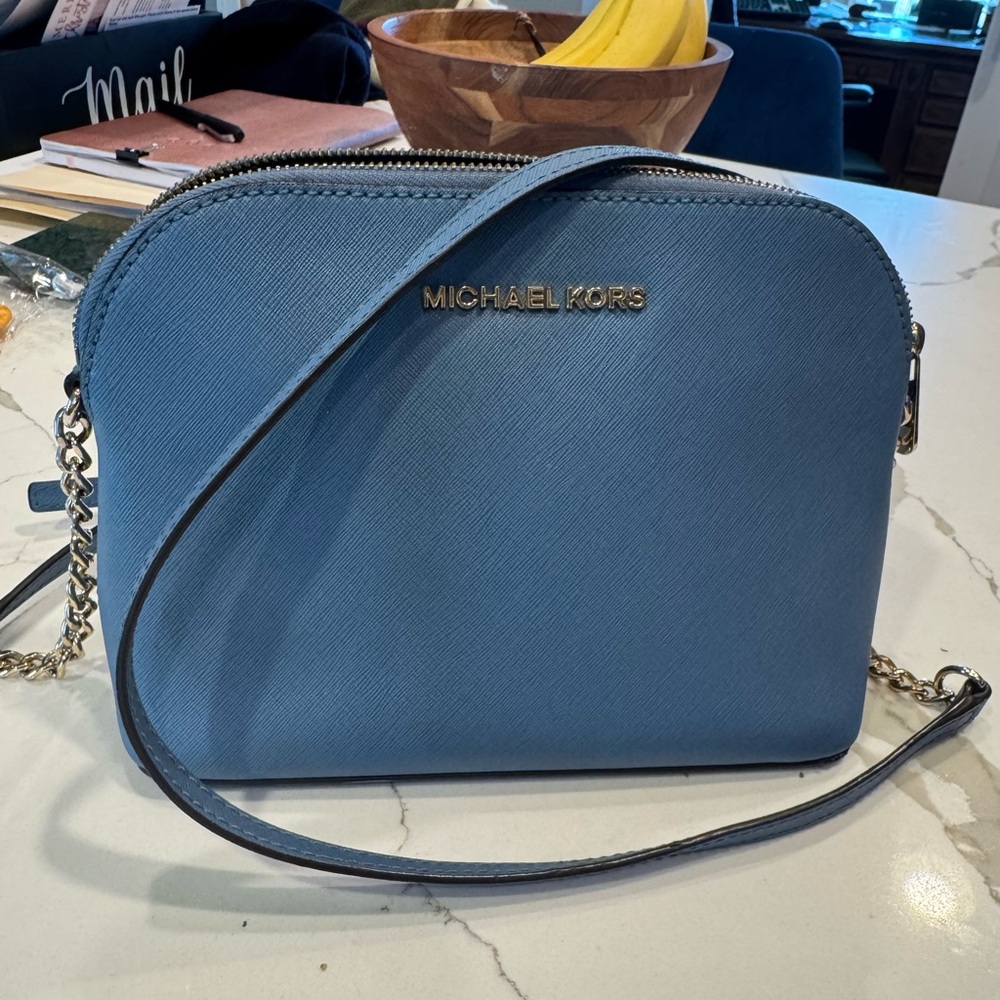 Michael Kors Blue Crossbody Bag